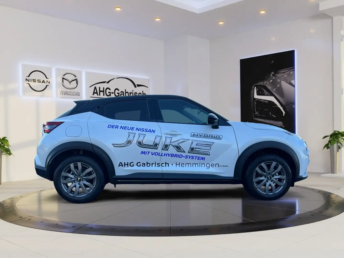 Nissan Juke Hybrid N-Connecta, Winter-und Tech. Paket, Blanc - 2