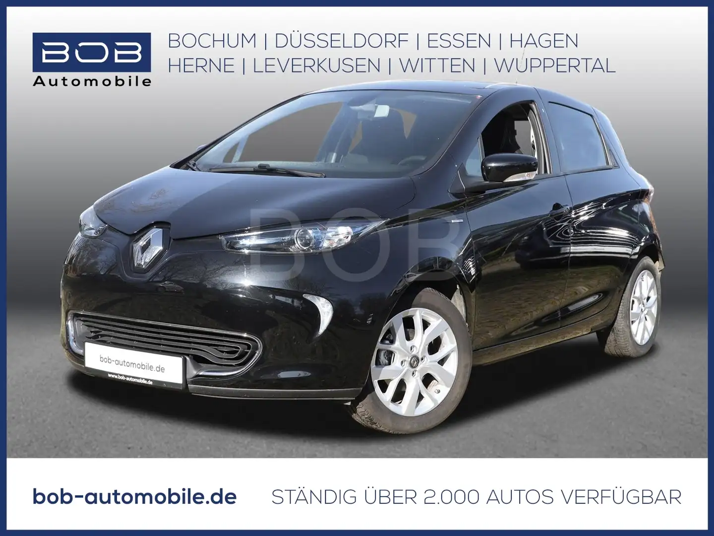 Renault ZOE LIFE Batteriemiete *NAVI*PDC*53KW Black - 1