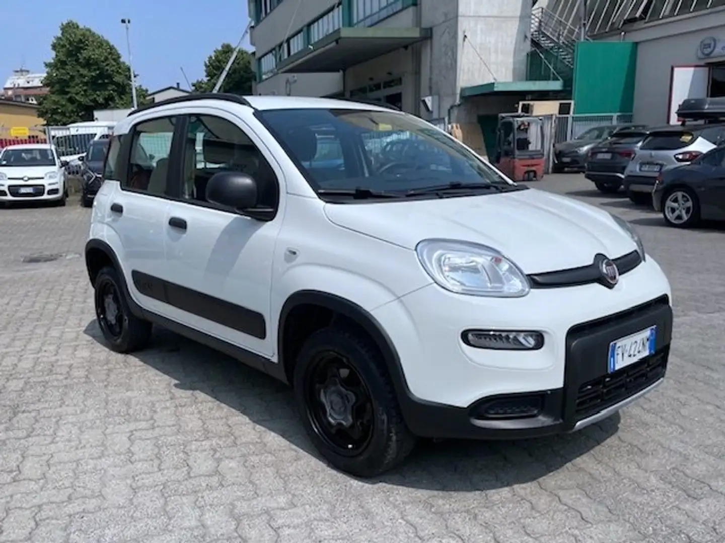 Fiat Panda Panda 0.9 t.air t. 4x4 km 40.000 tagliandati Wit - 2