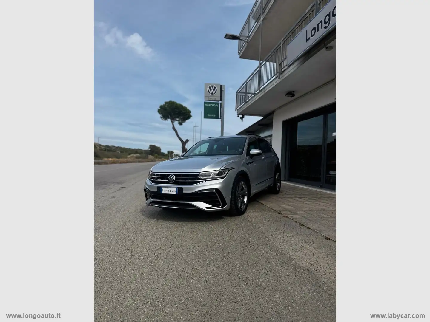 Volkswagen Tiguan 2.0 TDI 150CV SCR DSG R-Line PRONTA CONSEGNA Grigio - 1