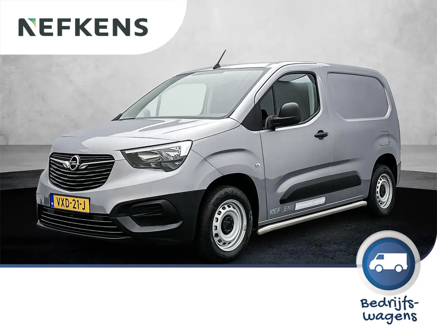 Opel Combo L1H1 100 pk | Parkeersensoren Achter | Airco | Cru Grijs - 1