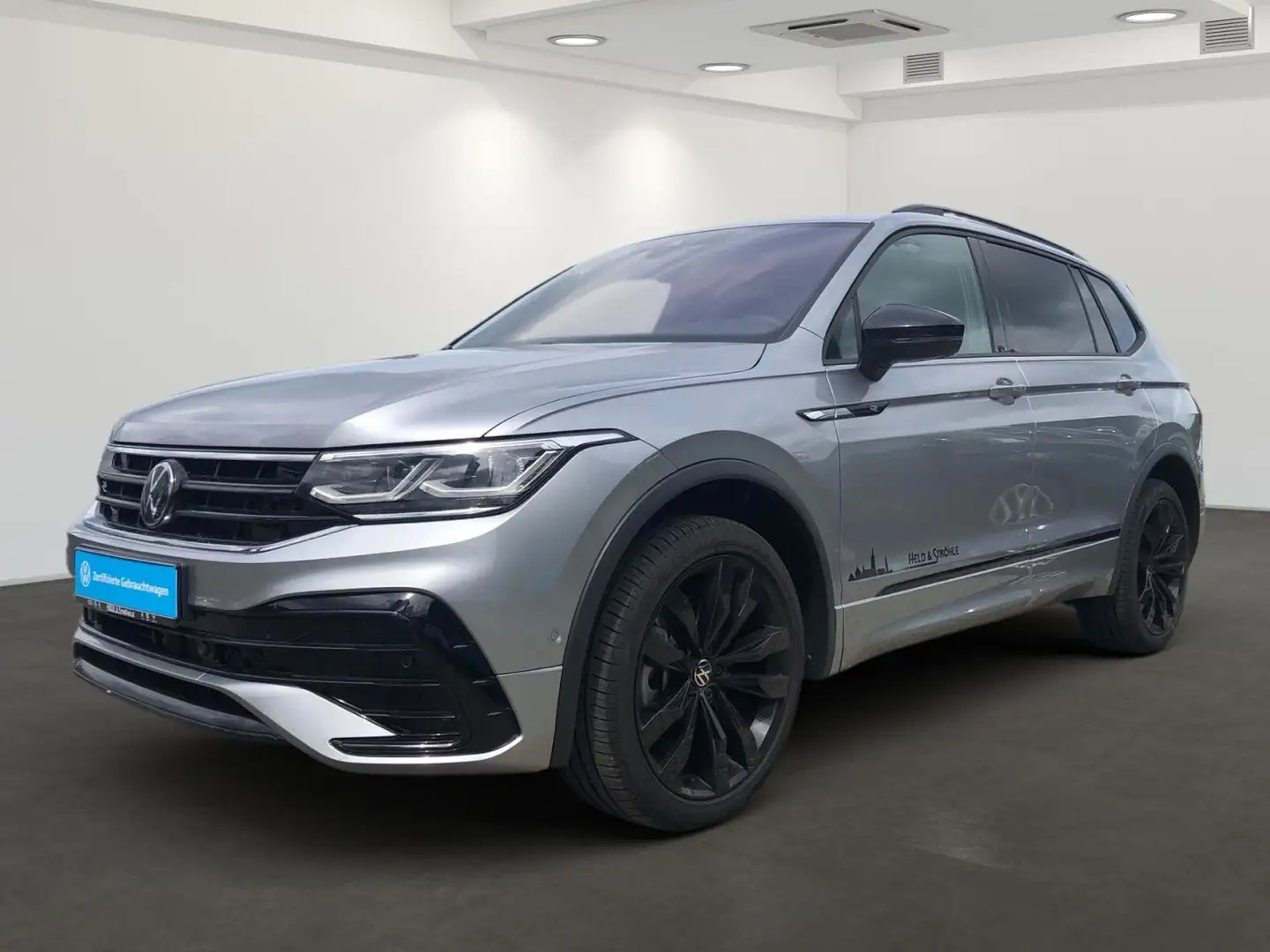 Volkswagen Tiguan Allspace R-Line 2.0TDI 4M DSG AHK KAM NAV Silber - 2