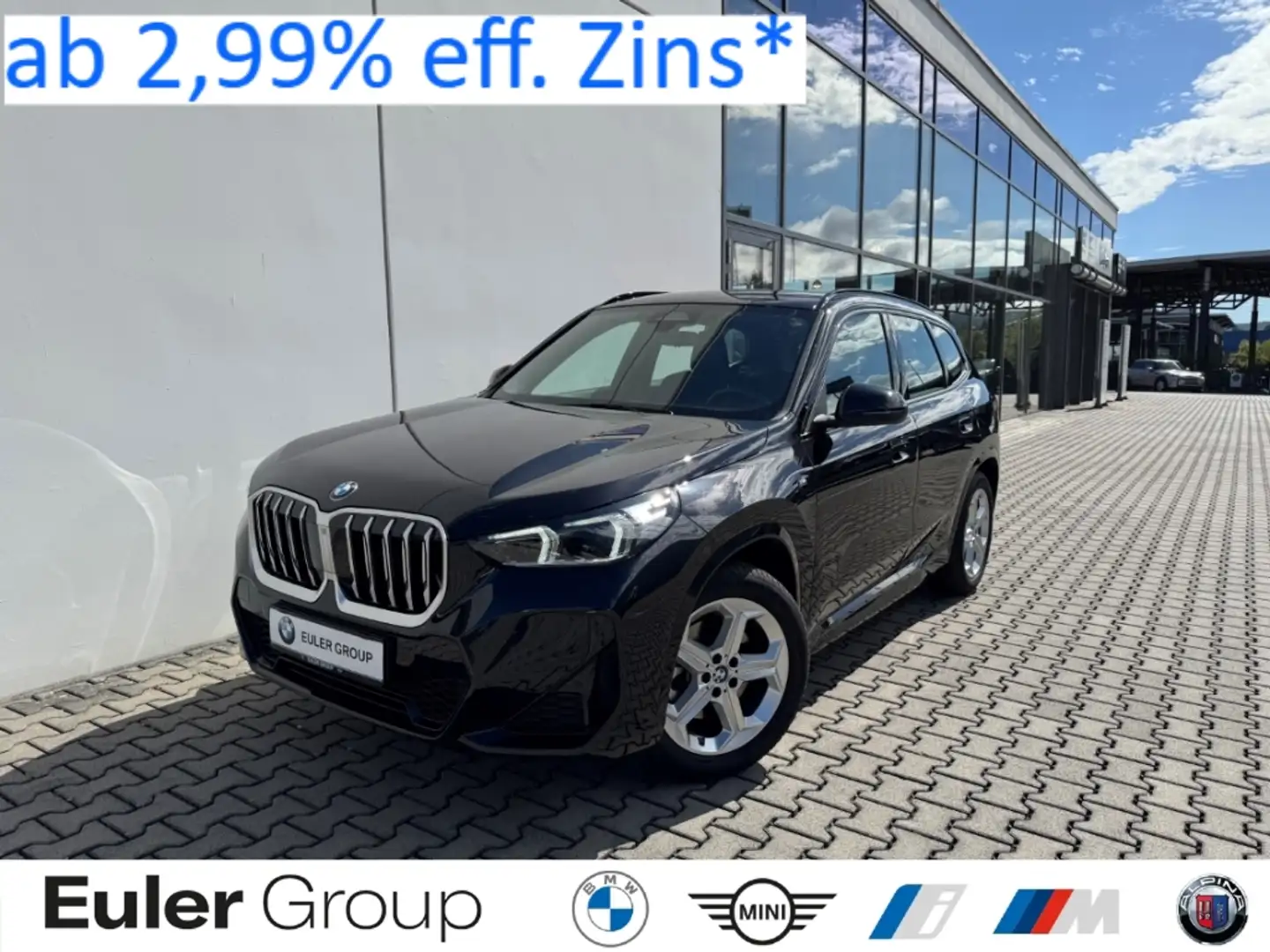 BMW X1 sDrive20iA M Sport AHK Aktivsitz Memory H/K DA+ ad Schwarz - 1