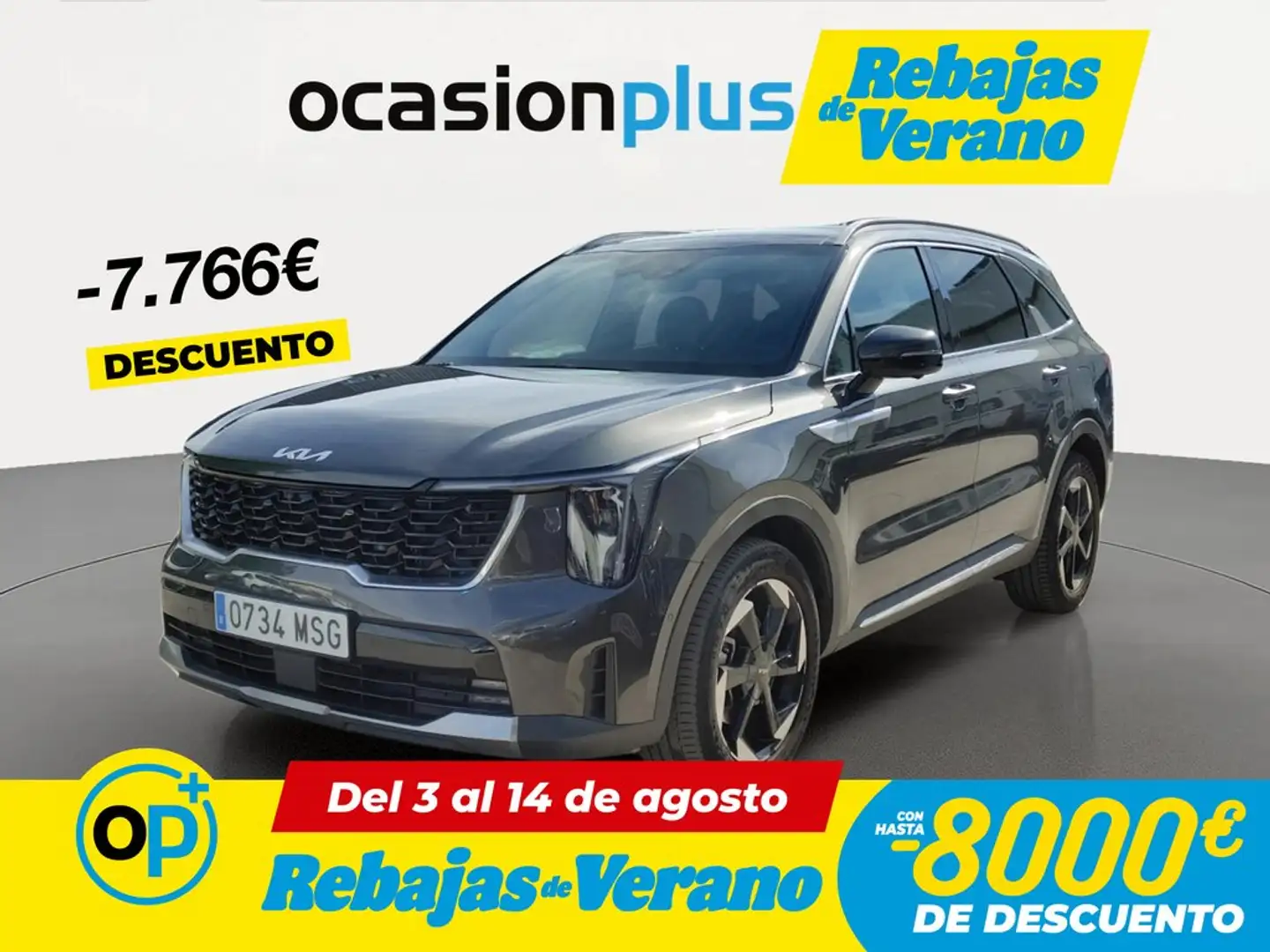 Kia Sorento 1.6 T-GDi PHEV Emotion 4x4 Gris - 1