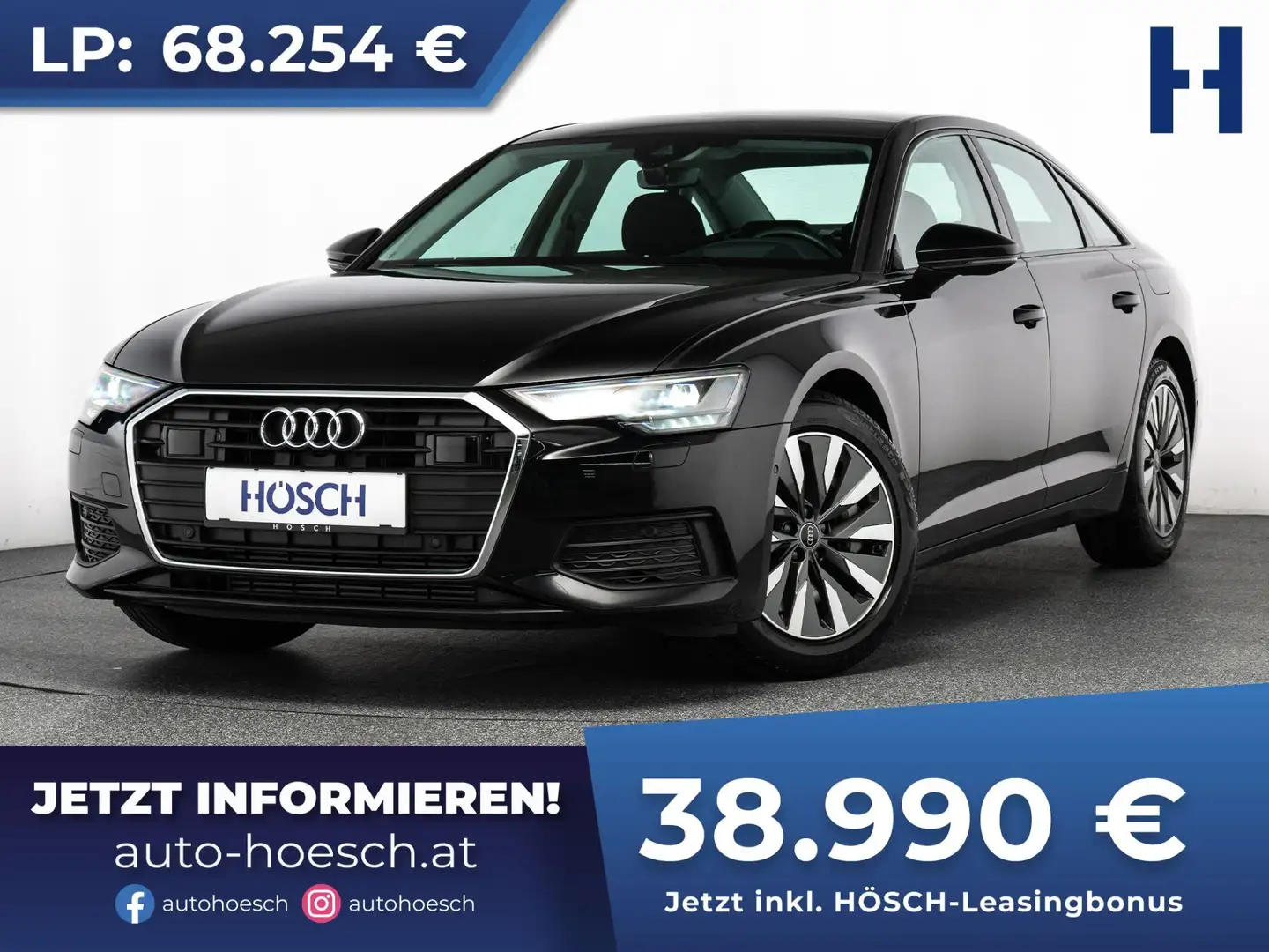 Audi A6 50 TFSI e quattro PANO HEAD-UP ASSISTENZ WIE NEU Schwarz - 1