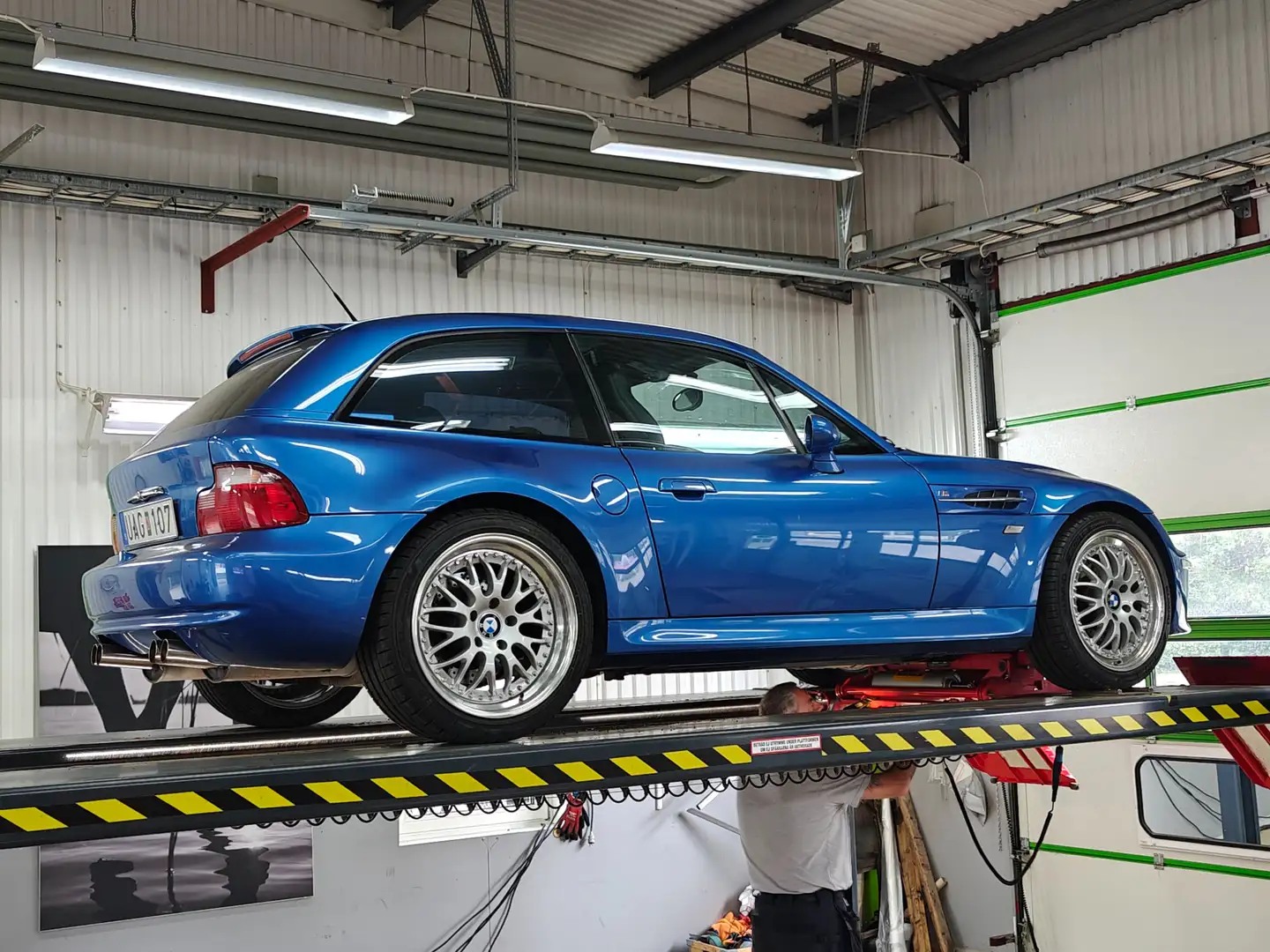 BMW Z3 M M Coupe Blauw - 2