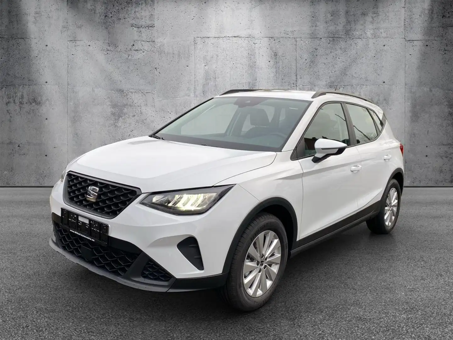 SEAT Arona 1,0 TSi 5 J. Garantie / Klimaauto/Sitzheiz Wit - 1