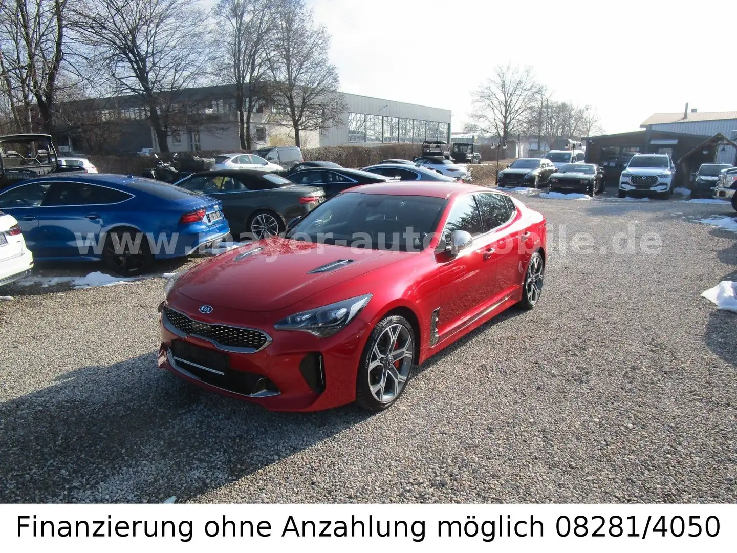 Kia Stinger GT 4WD*Kamera*Nappa*LED*ACC*HK* Rot - 1
