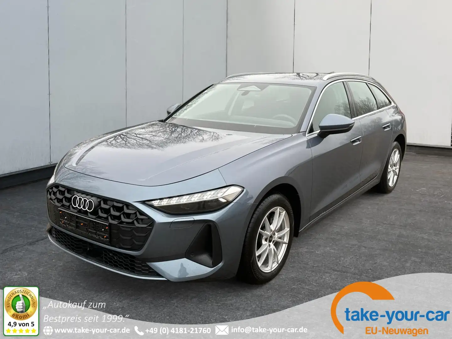 Audi A5 Avant AHK+KAMERA+EL. HECKKL.+NAVI+SHZ+17 LM TDI... Azul - 1