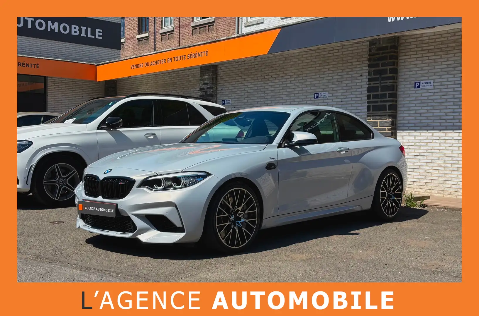 BMW M2 Coupé 3.0 Competition DKG CARBON CAMERA GARANTI Argent - 1