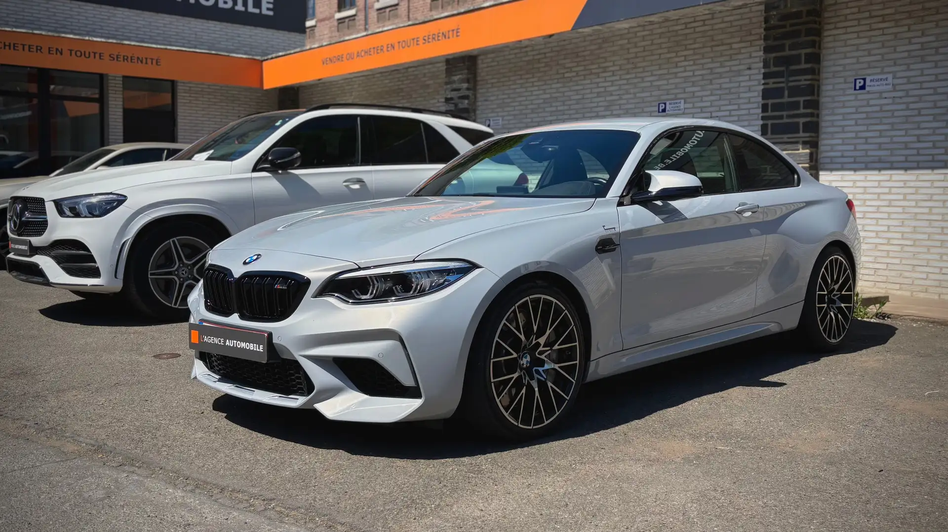 BMW M2 Coupé 3.0 Competition DKG CARBON CAMERA GARANTI Argent - 2
