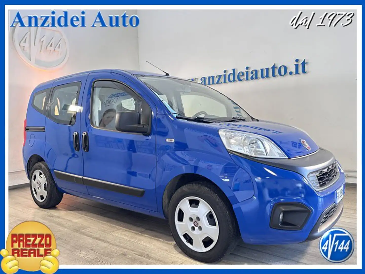 Fiat Qubo 1.3 MJT 80 CV Easy Blu/Azzurro - 1