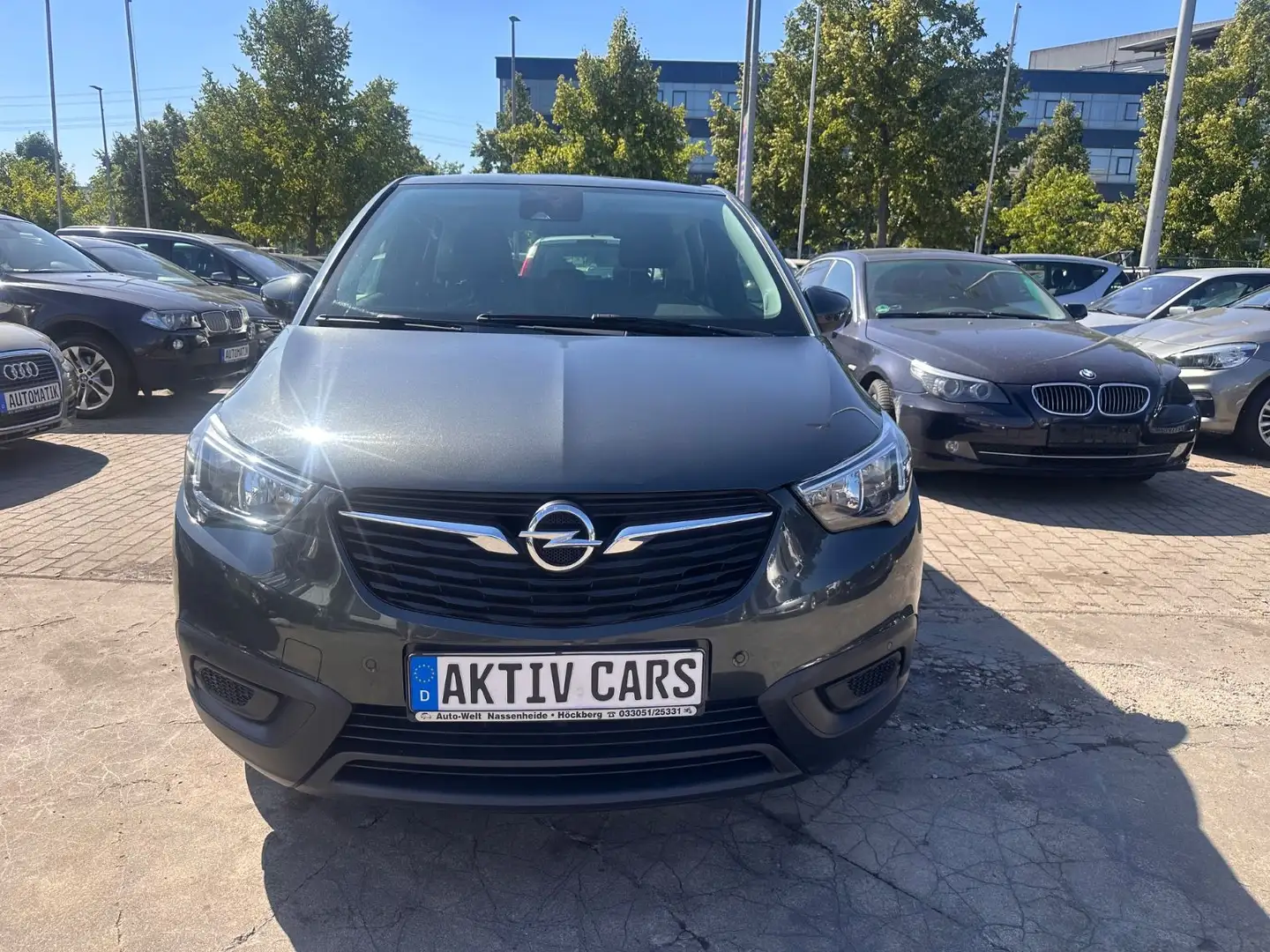 Opel Crossland Edition Tüv Neu 1.Hand Gris - 1