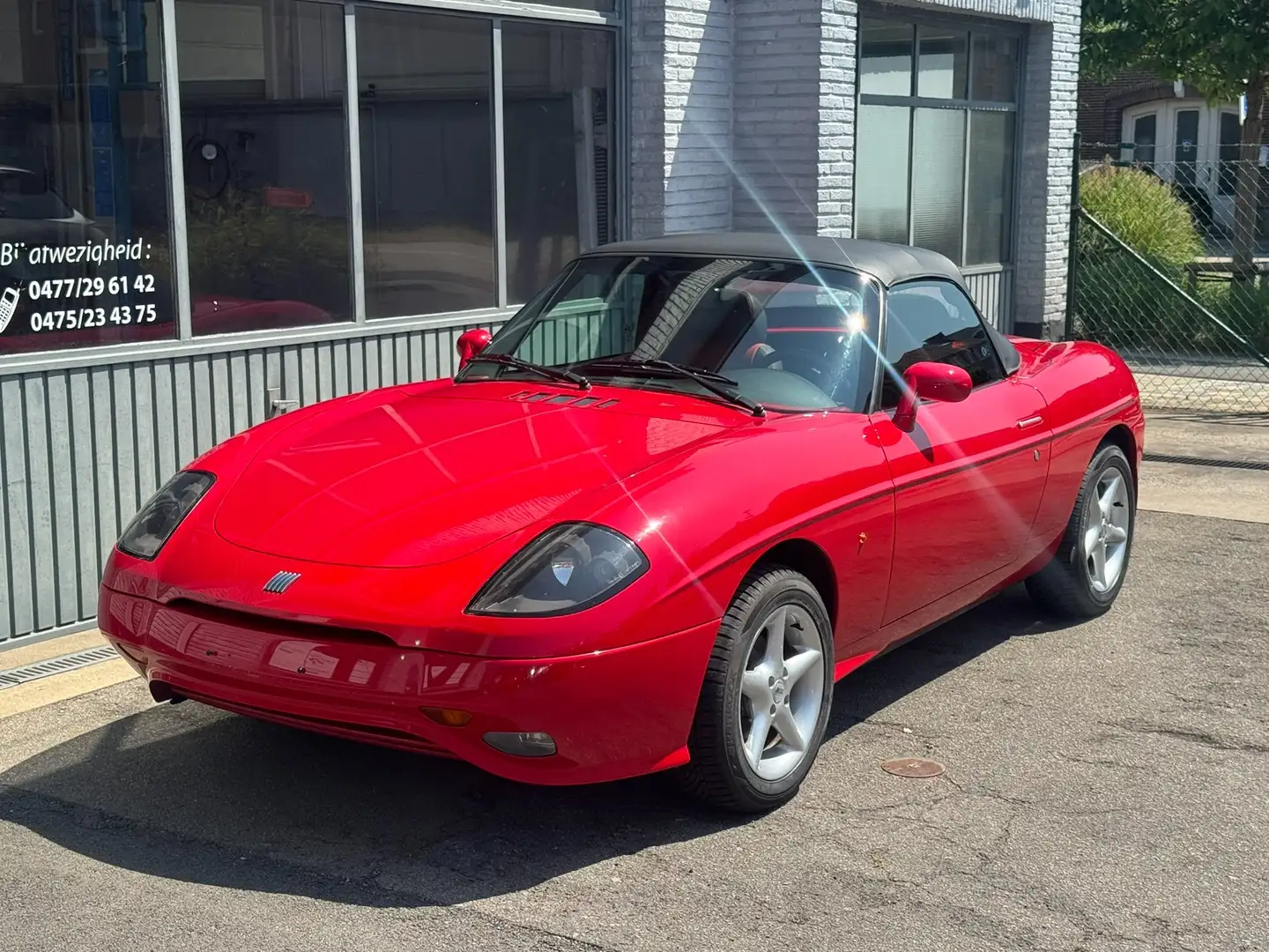 Fiat Barchetta 1.7i 16v✅ Cuir✅ 70.000kms✅ Rojo - 2