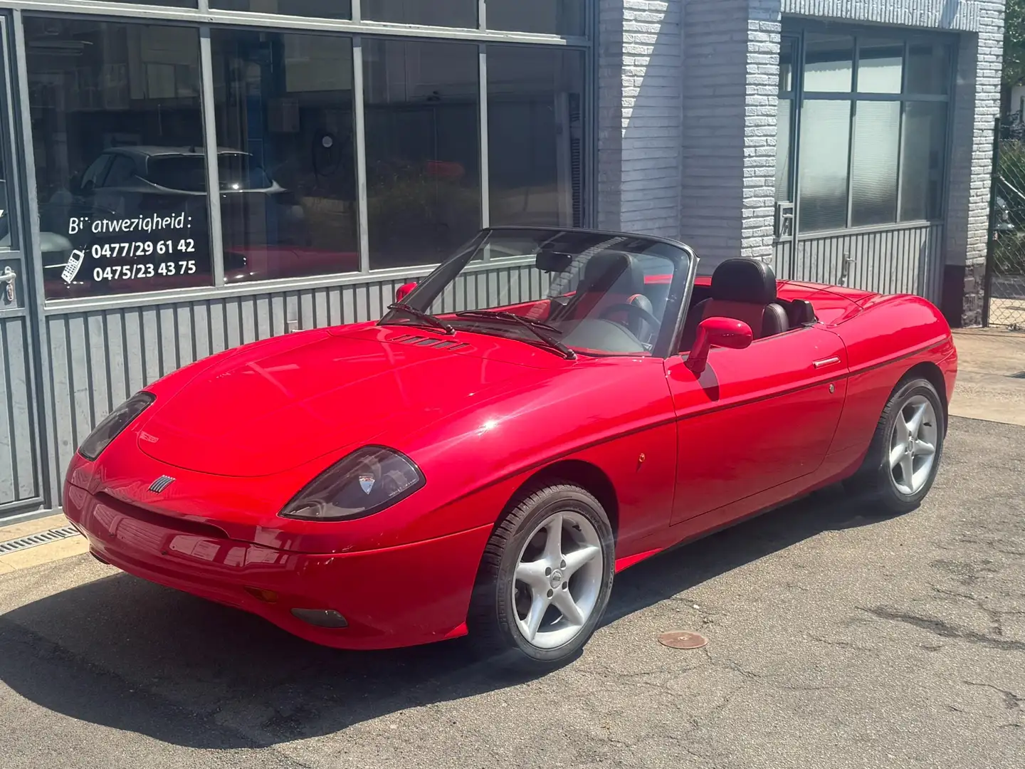 Fiat Barchetta 1.7i 16v✅ Cuir✅ 70.000kms✅ Rojo - 1