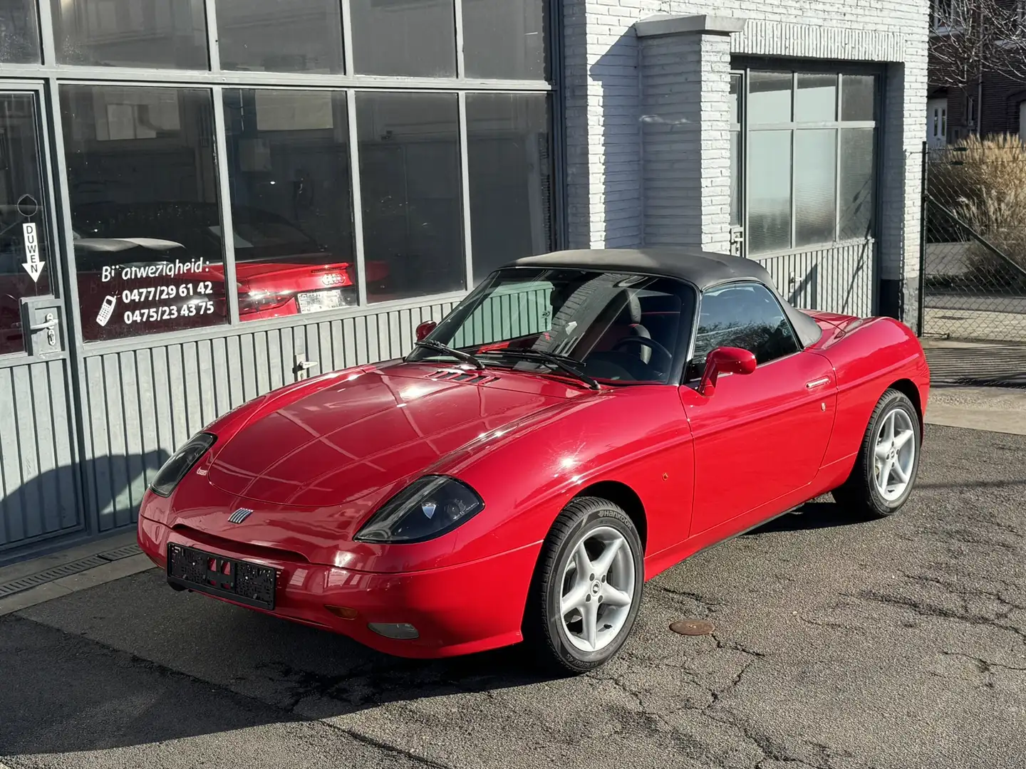 Fiat Barchetta 1.7i 16v✅ Cuir✅70.000kms✅Oldtimer Rouge - 2