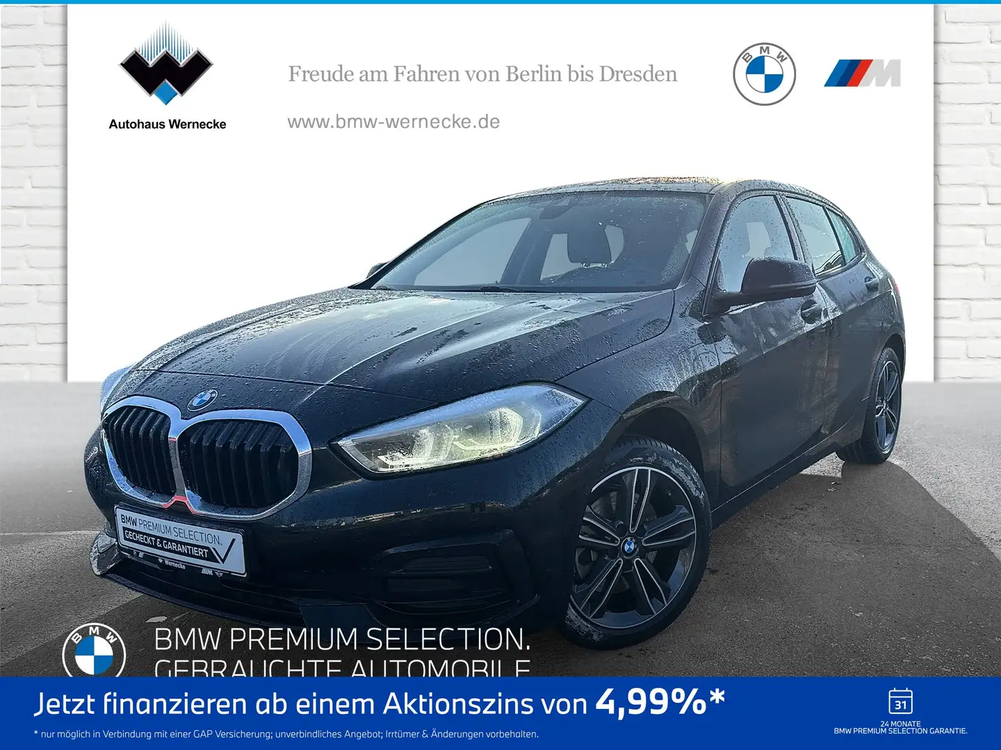 BMW 118 i Hatch Sport Line HiFi DAB LED WLAN Shz Schwarz - 1
