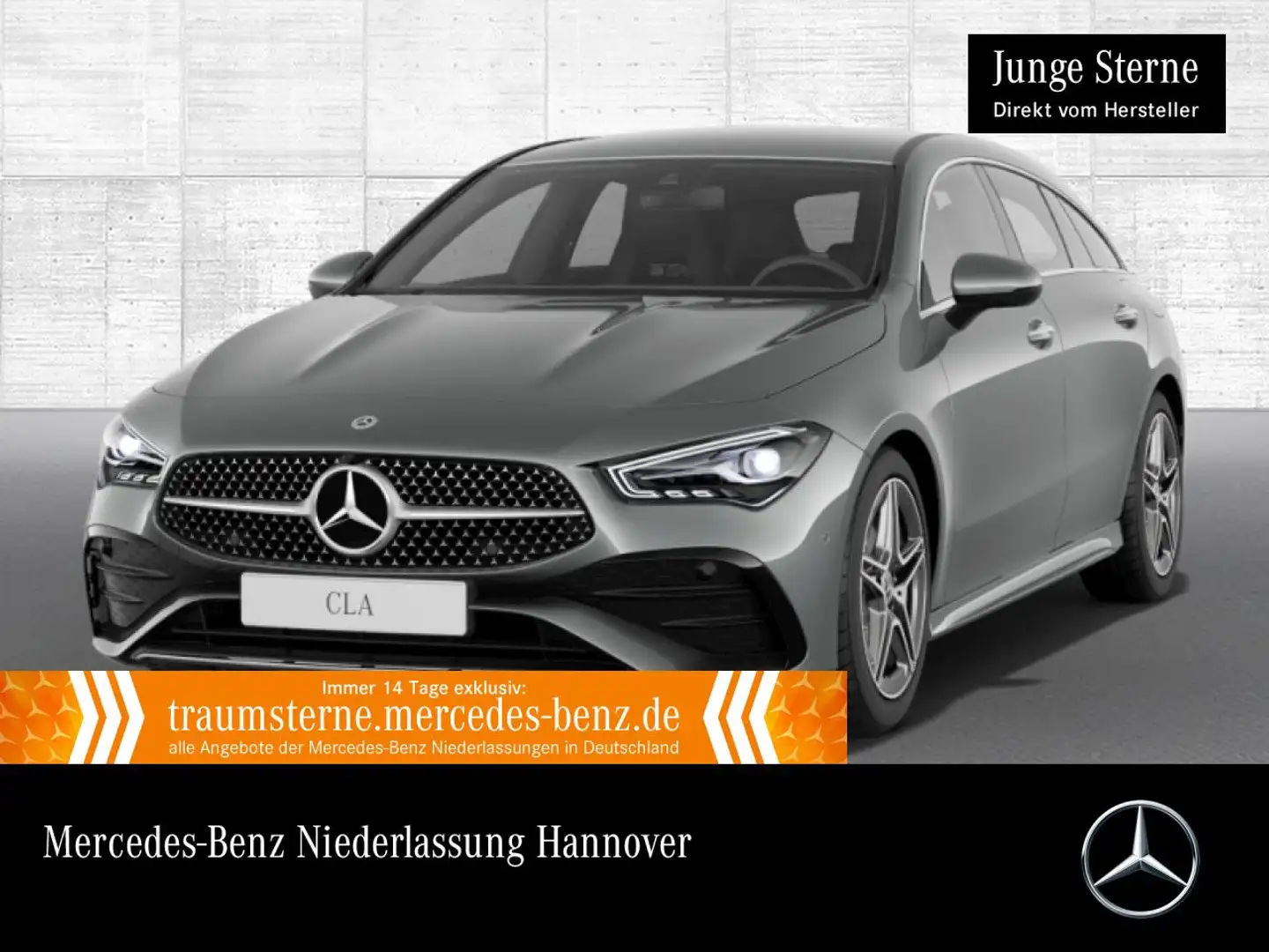 Mercedes-Benz CLA 200 d AMG+360°+LED+TOTW+KEYLESS+8G Grau - 1
