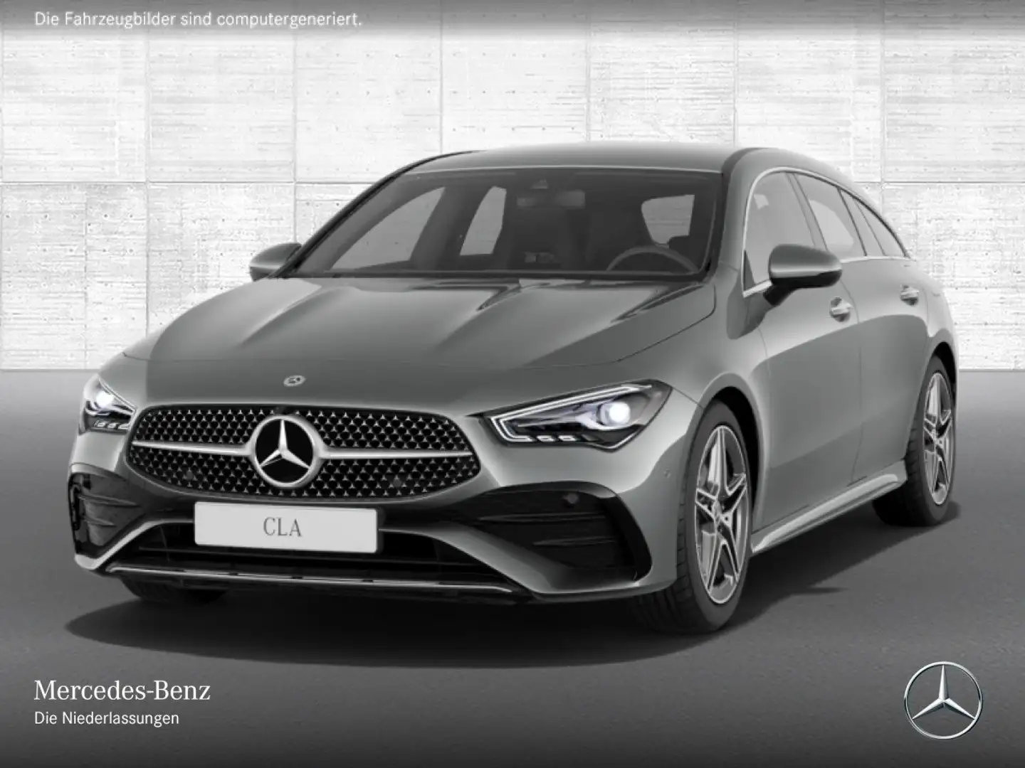Mercedes-Benz CLA 200 d AMG+360°+LED+TOTW+KEYLESS+8G Grau - 2