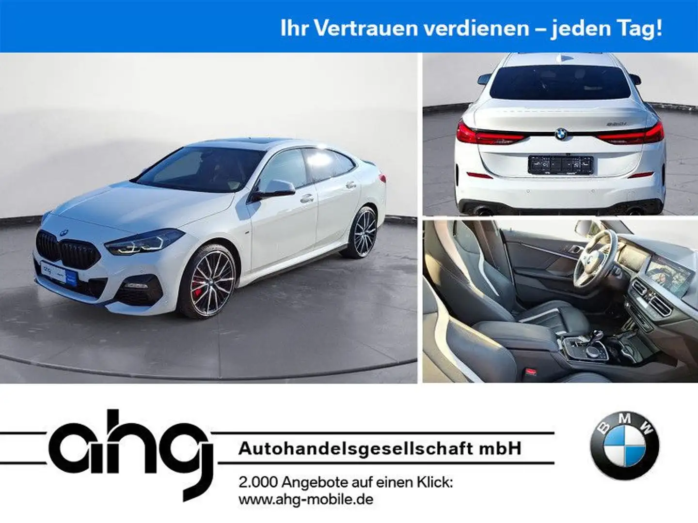 BMW Sonstige 220i Gran Coupe Edition Colorvision Panorama Weiß - 1