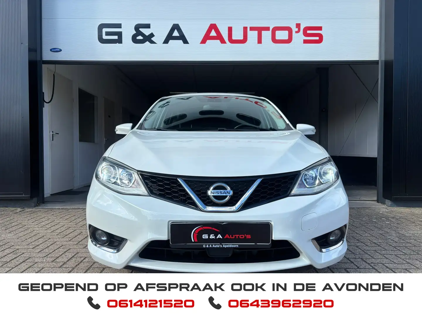Nissan Pulsar 1.2 / NAVI / CRUISE CTRL / KEYLESS / XENON / 360CA Blanc - 2