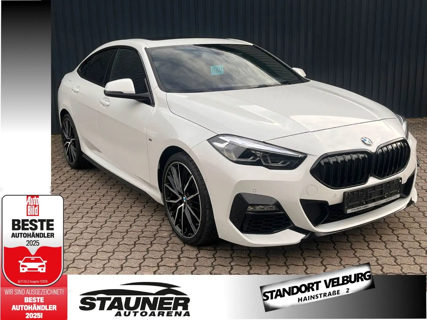BMW 218i Aut Gran Coupe M SPORT /PanoD/Kamera/HarmKa Blanc - 1