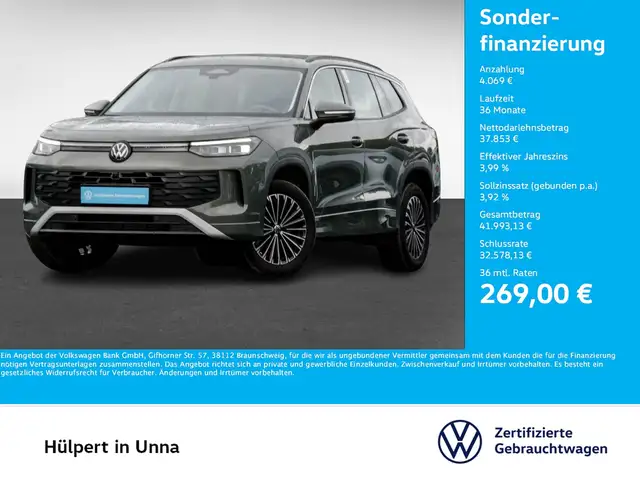 Volkswagen Tayron 2.0 LIFE 4X4 7SITZE AHK 360°CAM ACC LM18