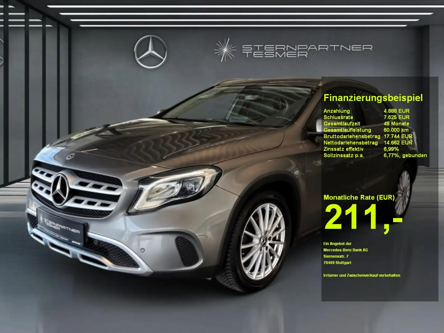 Mercedes-Benz GLA 180 Urban - Kamera - LED - Sitzheizung Grau - 1