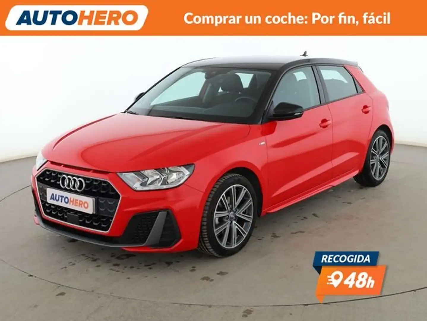 Audi A1 30 TFSI S line Rojo - 1