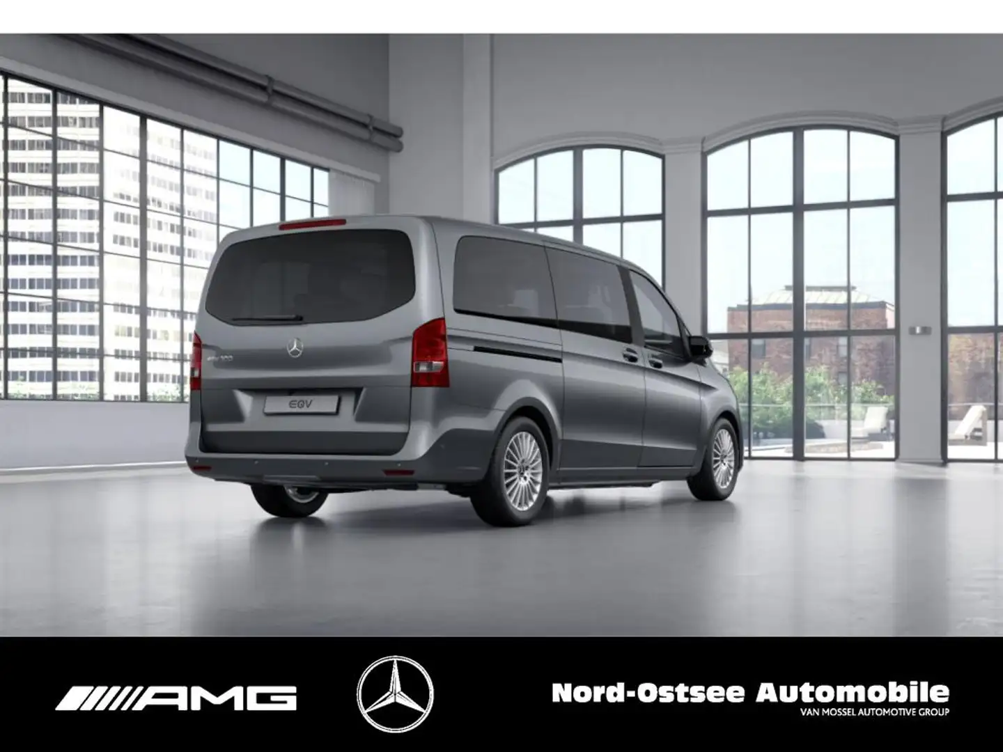 Mercedes-Benz EQV 300 lang  MBUX RÜCKFAHRKAMERA TEMPOMAT NAVI Gris - 2