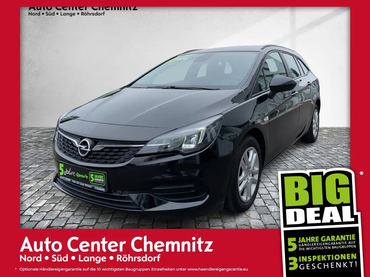 Opel Astra K ST 1.4 Edition LED/KlimaA/SHZ/LHZ/Kamera Schwarz - 1