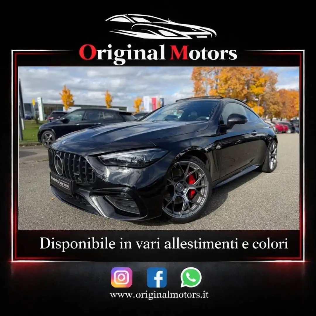 Mercedes-Benz CLE 53 AMG CLE Coupe AMG 53 Premium Plus 4MATIC/ TETTO/ SEDILI A GUSCIO/ 360°/ DYNAMIC PLUS/ Schwarz - 1