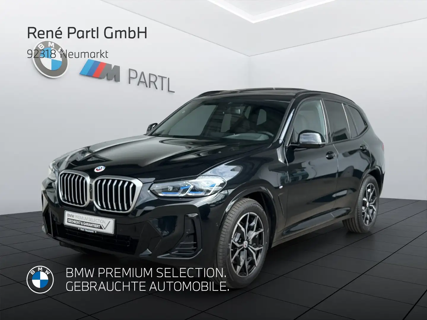 BMW X3 xDrive30d M-Sport NAVI LASER AHK PANO 360° STANDHZ Schwarz - 1