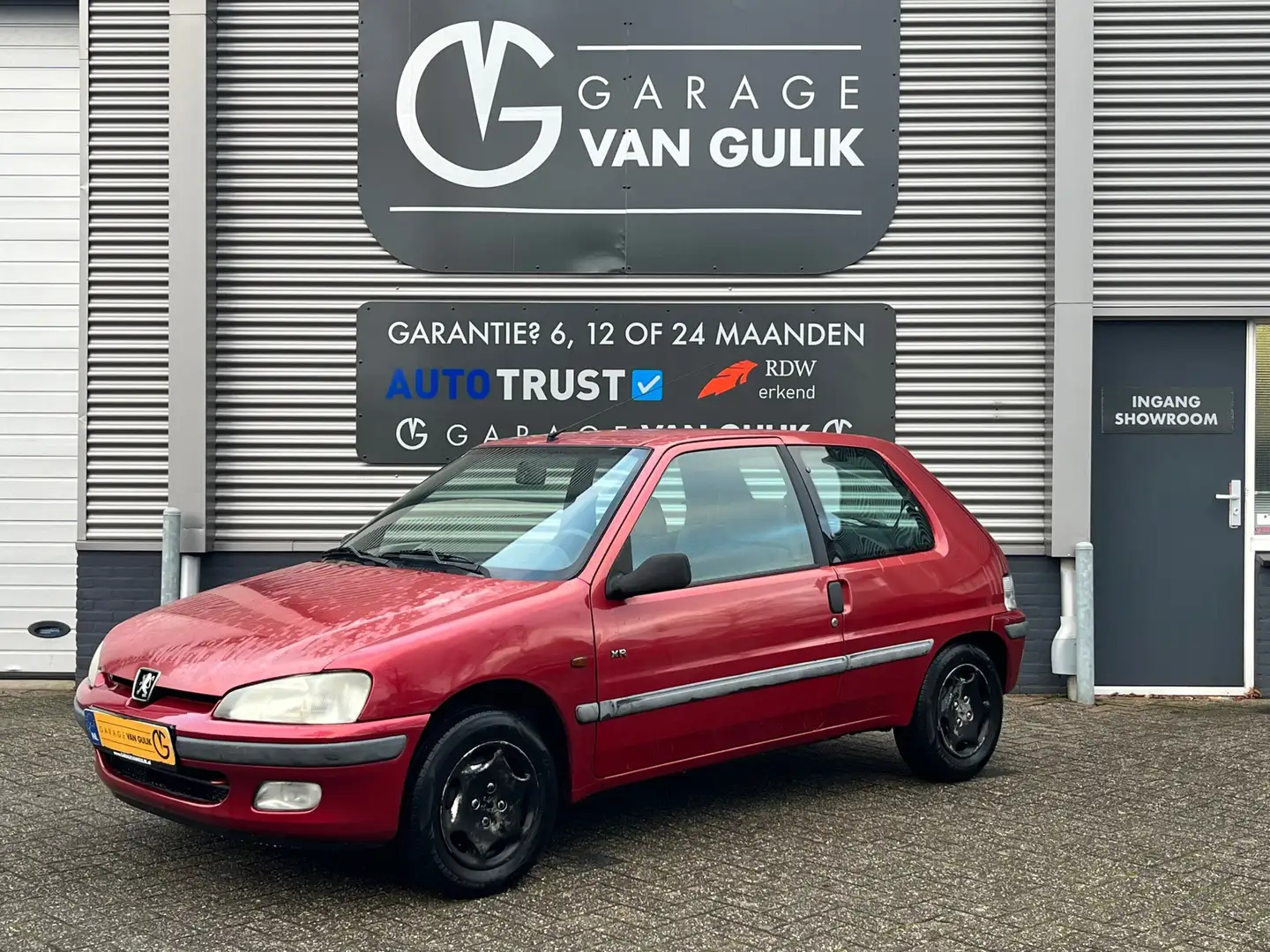 Peugeot 106 1.1 XR 60PK APK tot SEPTEMBER 2026 Radio CD speler Rood - 1