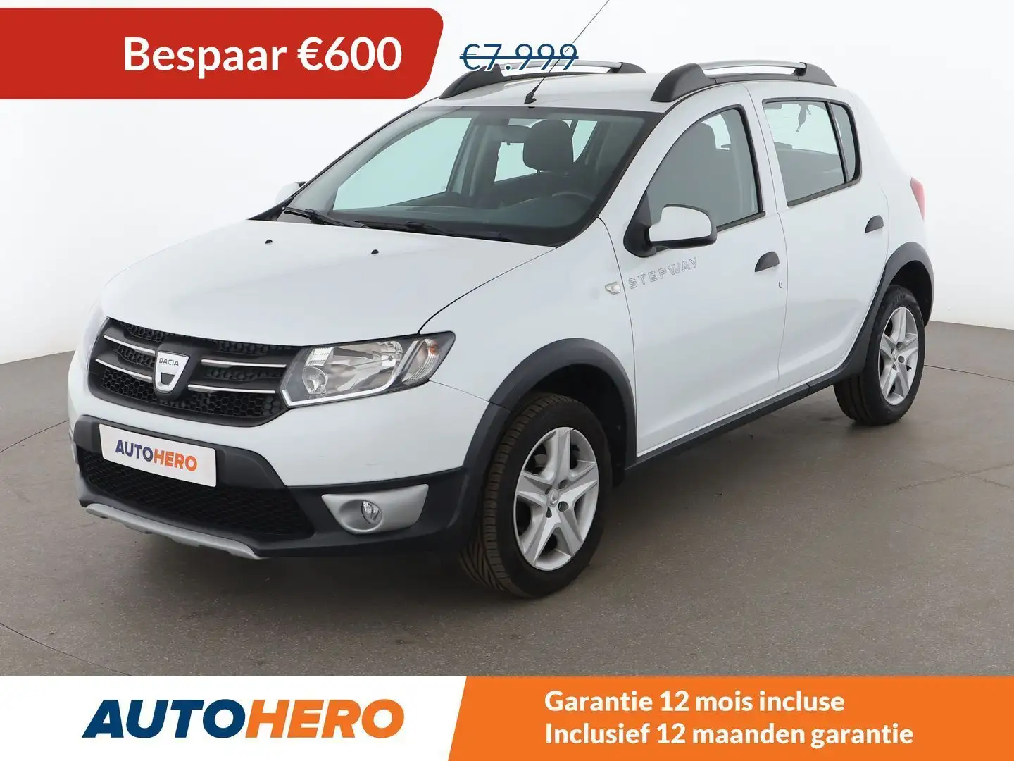 Dacia Sandero 0.9 TCe Stepway Prestige Alb - 1