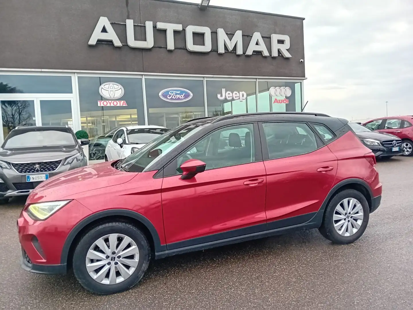 SEAT Arona 1.0 tgi Style 90cv SCAD METANO 2029 Rosso - 1