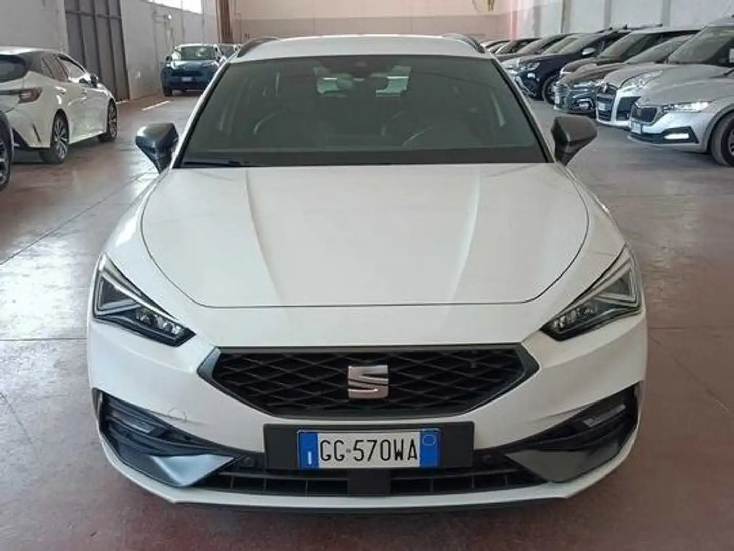 SEAT Leon Leon IV 2020 Sportstourer 2.0 tdi FR 4drive Bianco - 1