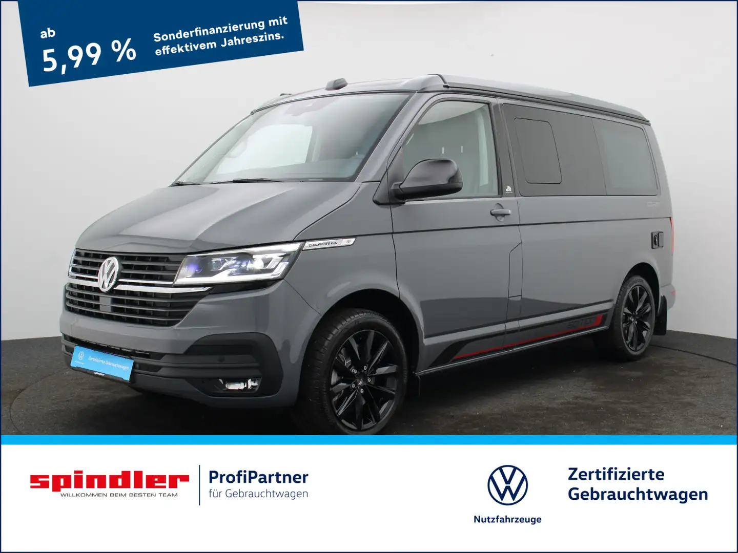 Volkswagen T6.1 California Coast Edition 4M DSG / RFK, AHK Grau - 1