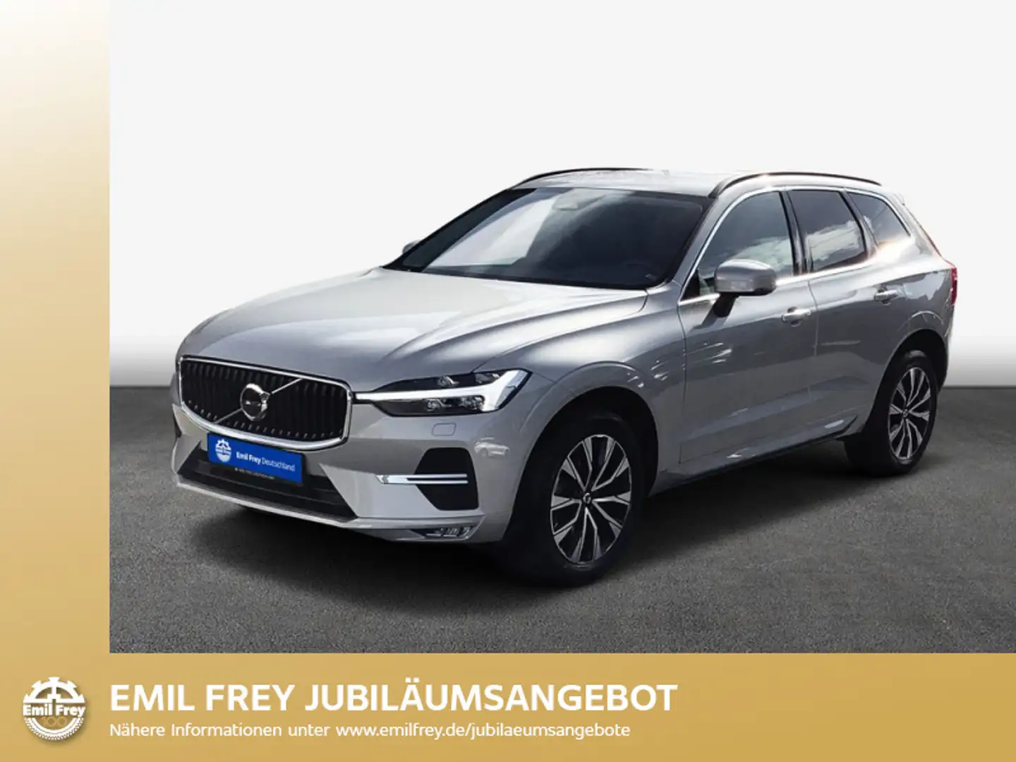 Volvo XC60 B4 D Core Driver Assistance Standheizg AHK Silber - 1