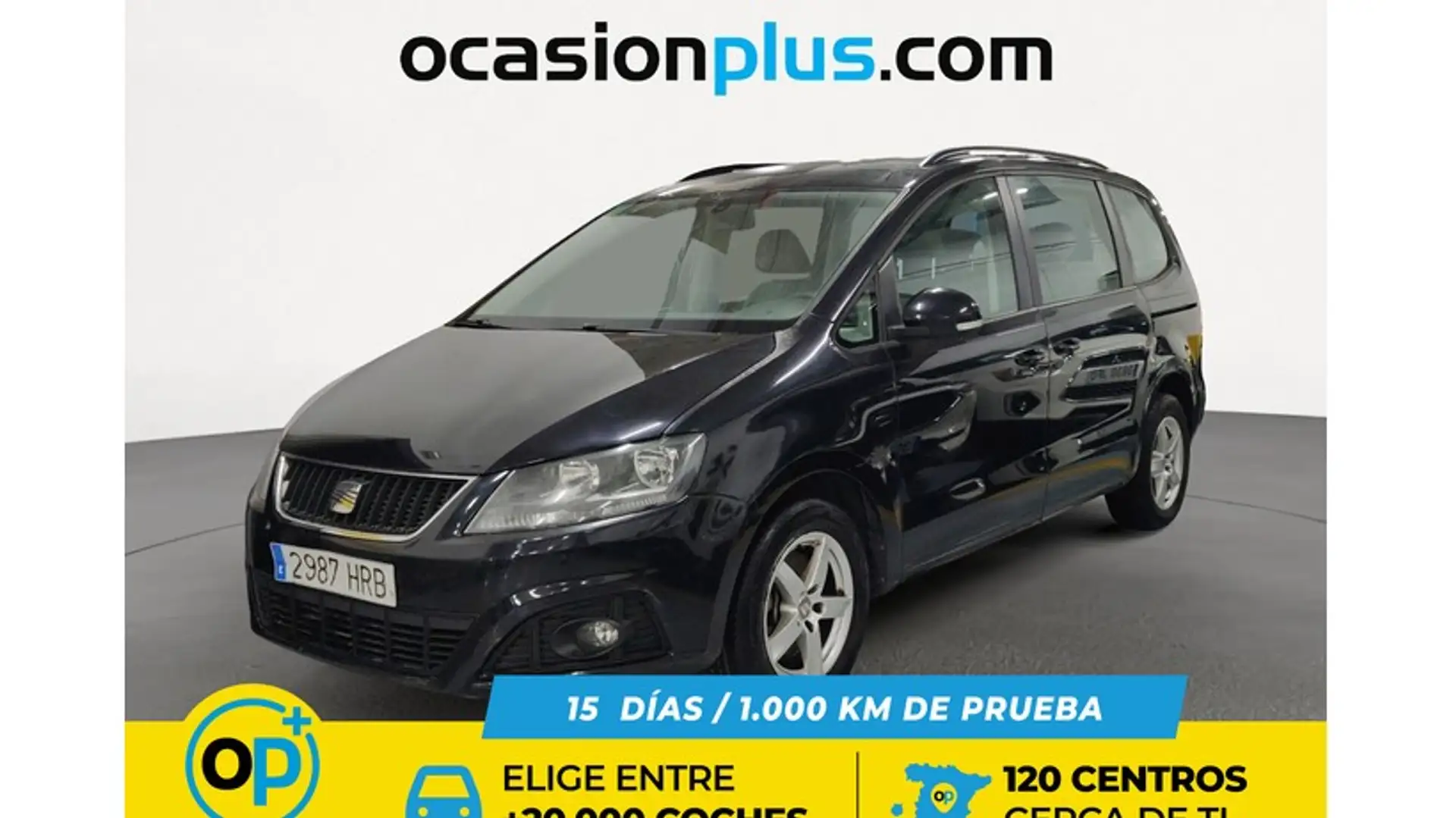 SEAT Alhambra 2.0TDI CR Eco. Reference 140 Schwarz - 1