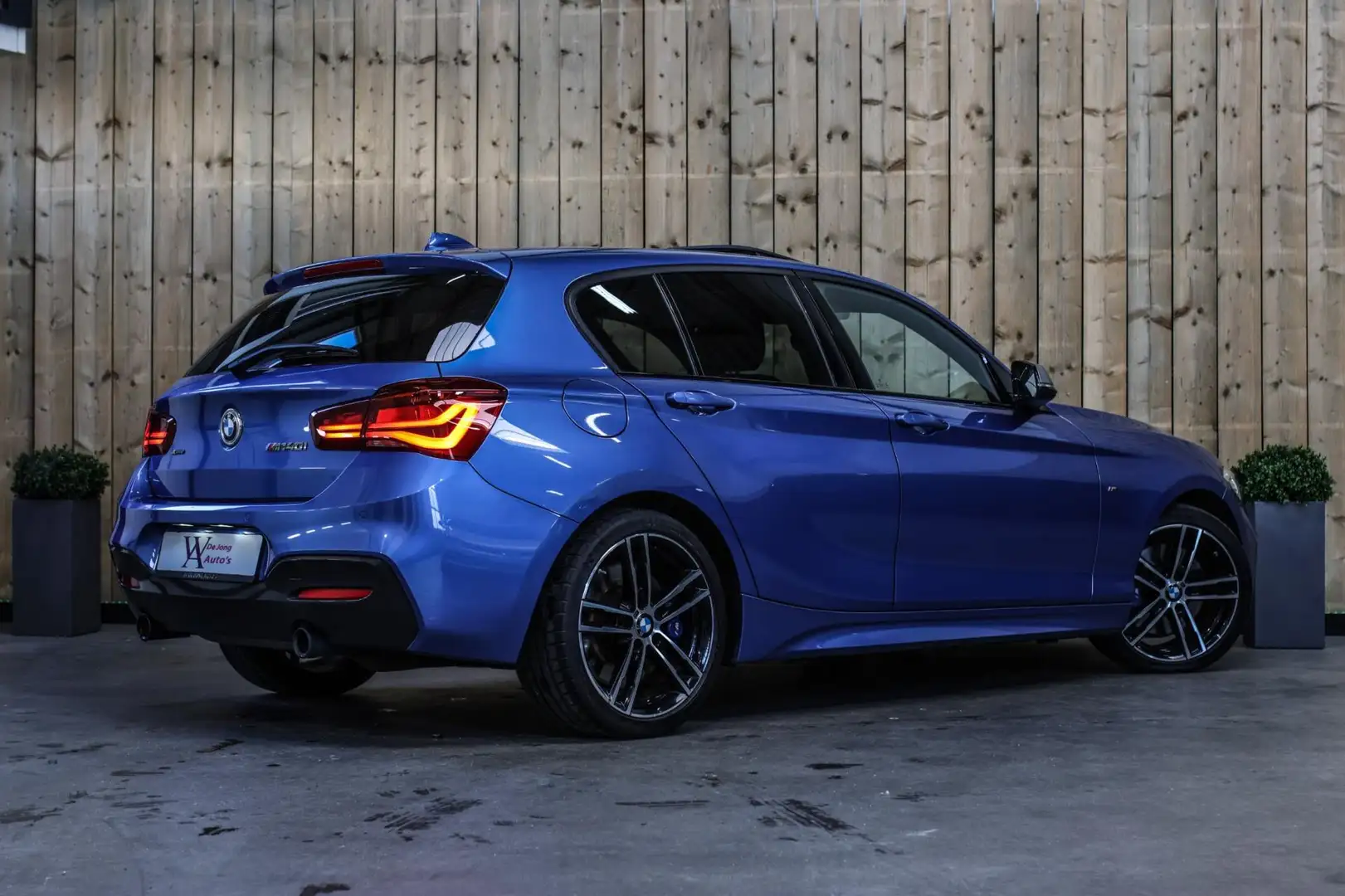 BMW 140 1-serie M140i xDrive LCI2 *Schuifdak*H/K*Navi Pro* plava - 2