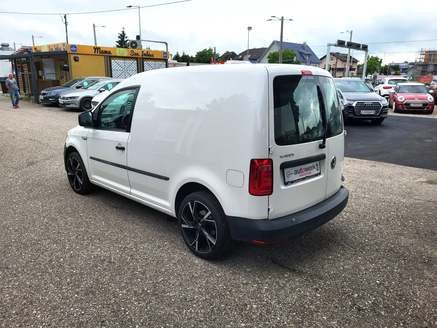 Volkswagen Caddy Kombi Trendline 2,0 TDI Blanc - 2