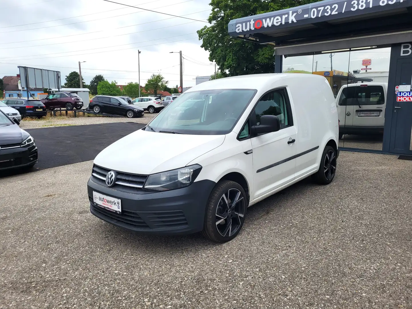 Volkswagen Caddy Kombi Trendline 2,0 TDI Blanc - 1