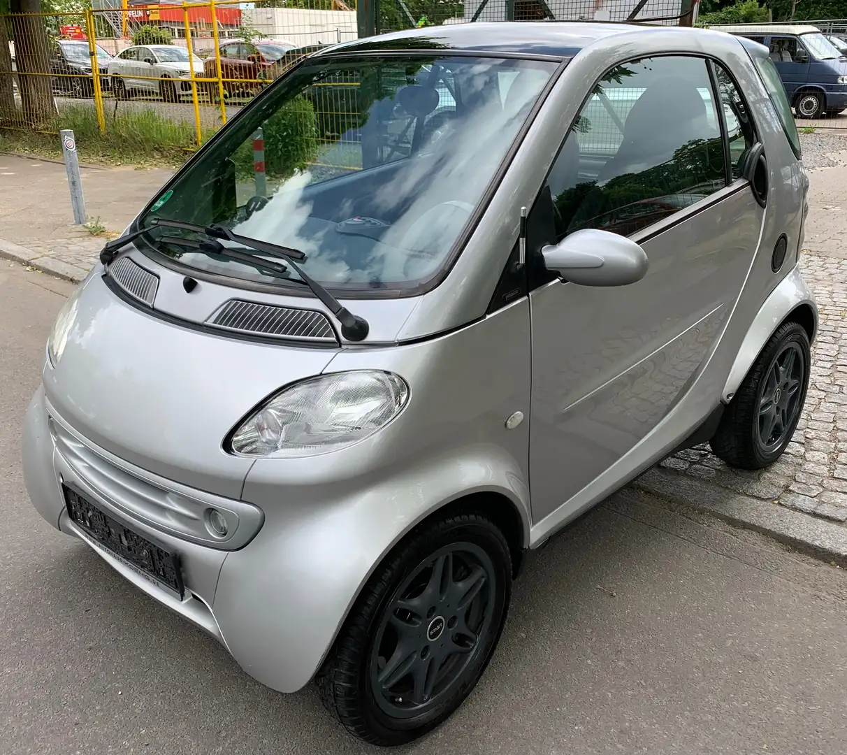 smart forTwo Smart fortwo pano  Leder/Klimaanlage/Sitzheizung Argent - 1