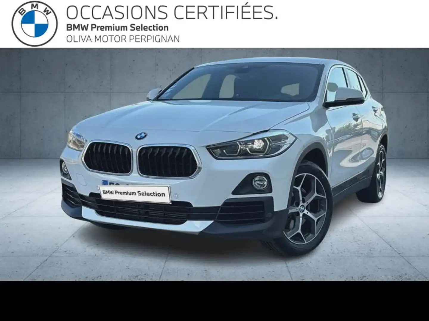 BMW X2 sDrive18iA 140ch Business Design DKG7 Euro6d-T 129 Blanc - 1