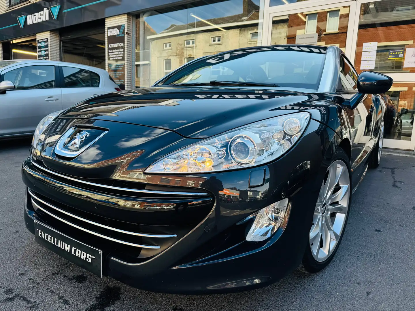 Peugeot RCZ 1.6 Essence Cuir Jante Xénon Gps 4 place Noir - 1