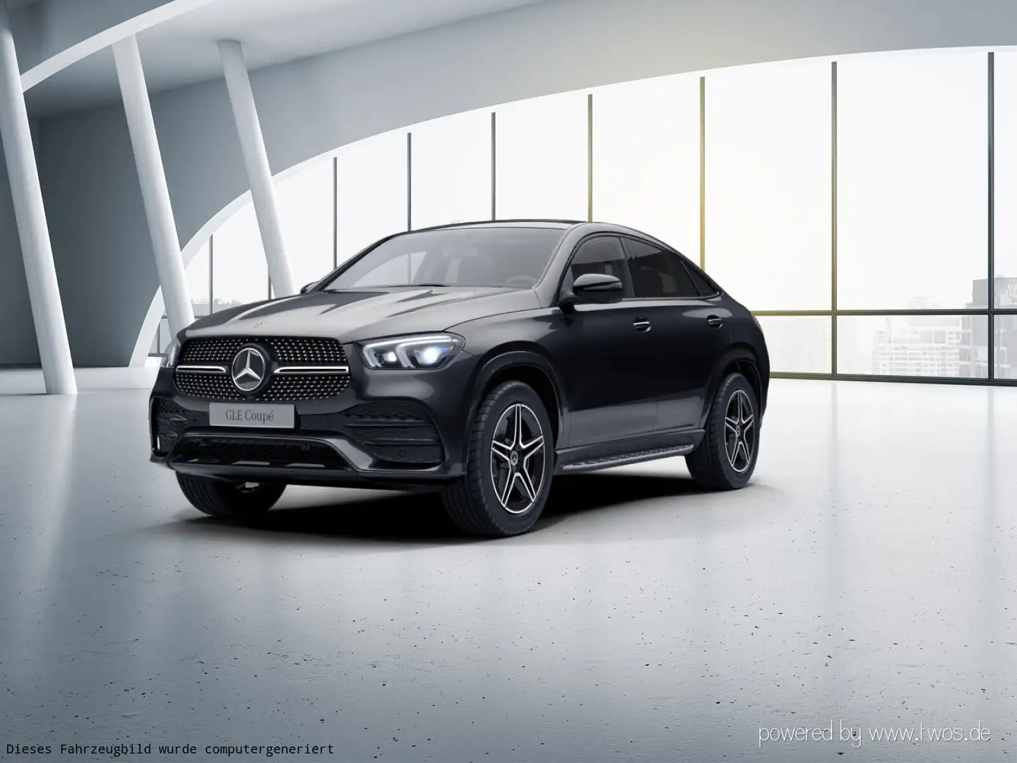 Mercedes-Benz GLE 350 GLE 350 d 4M Coupé AMG Night Pano Airmatic 360° Negro - 2