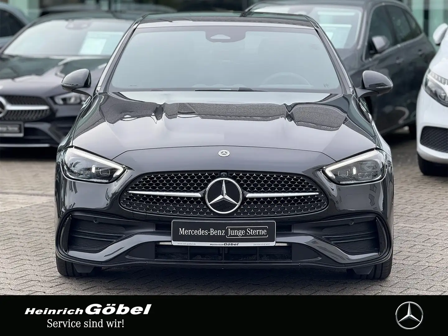 Mercedes-Benz C 220 d AMG*MEMORY*AHK*DISTRONIC*DIGITAL*TOTWINK Grau - 2