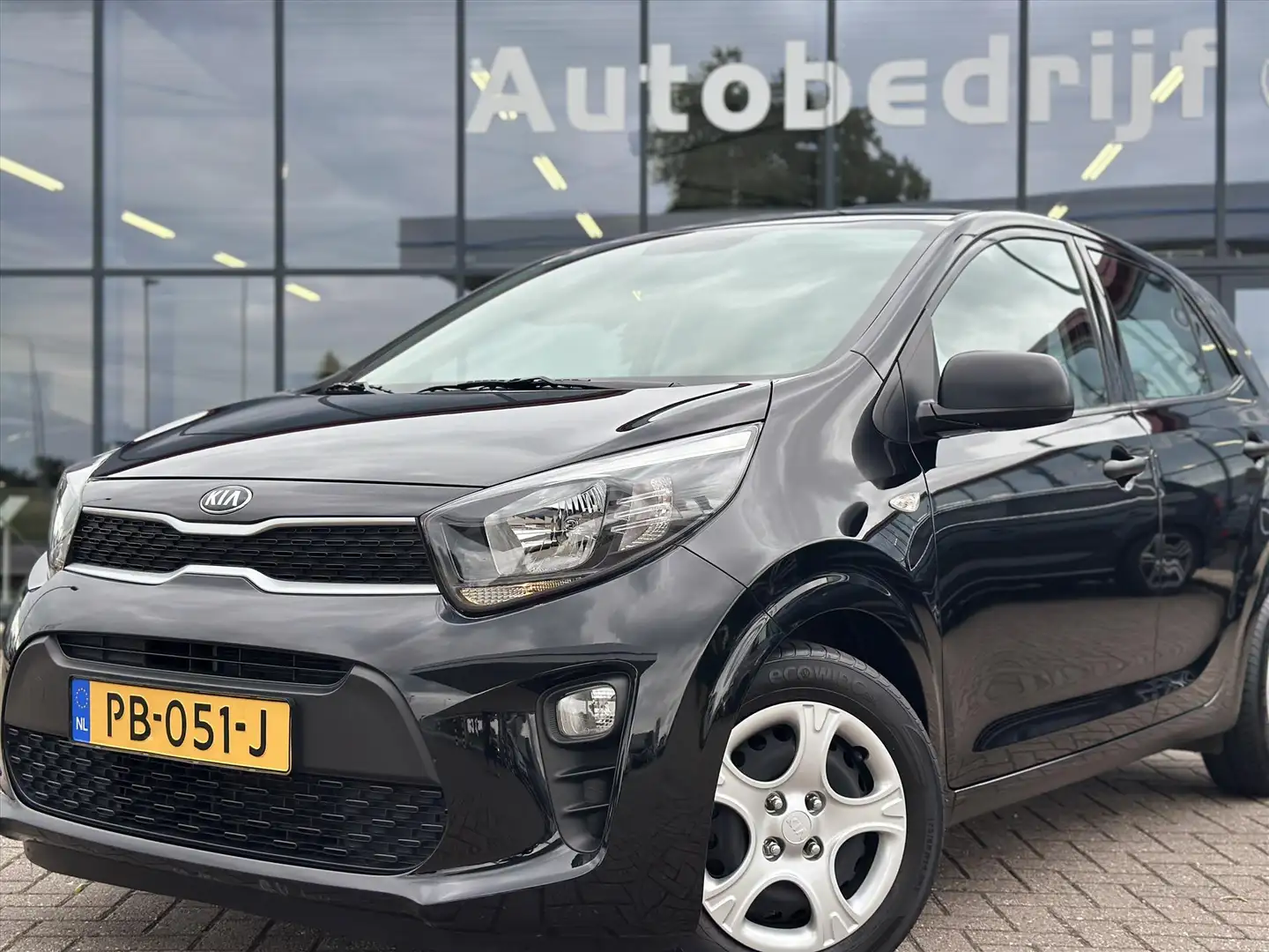 Kia Picanto 1.0 CVVT 67pk 5-zits / 1e eigenaar Zwart - 2