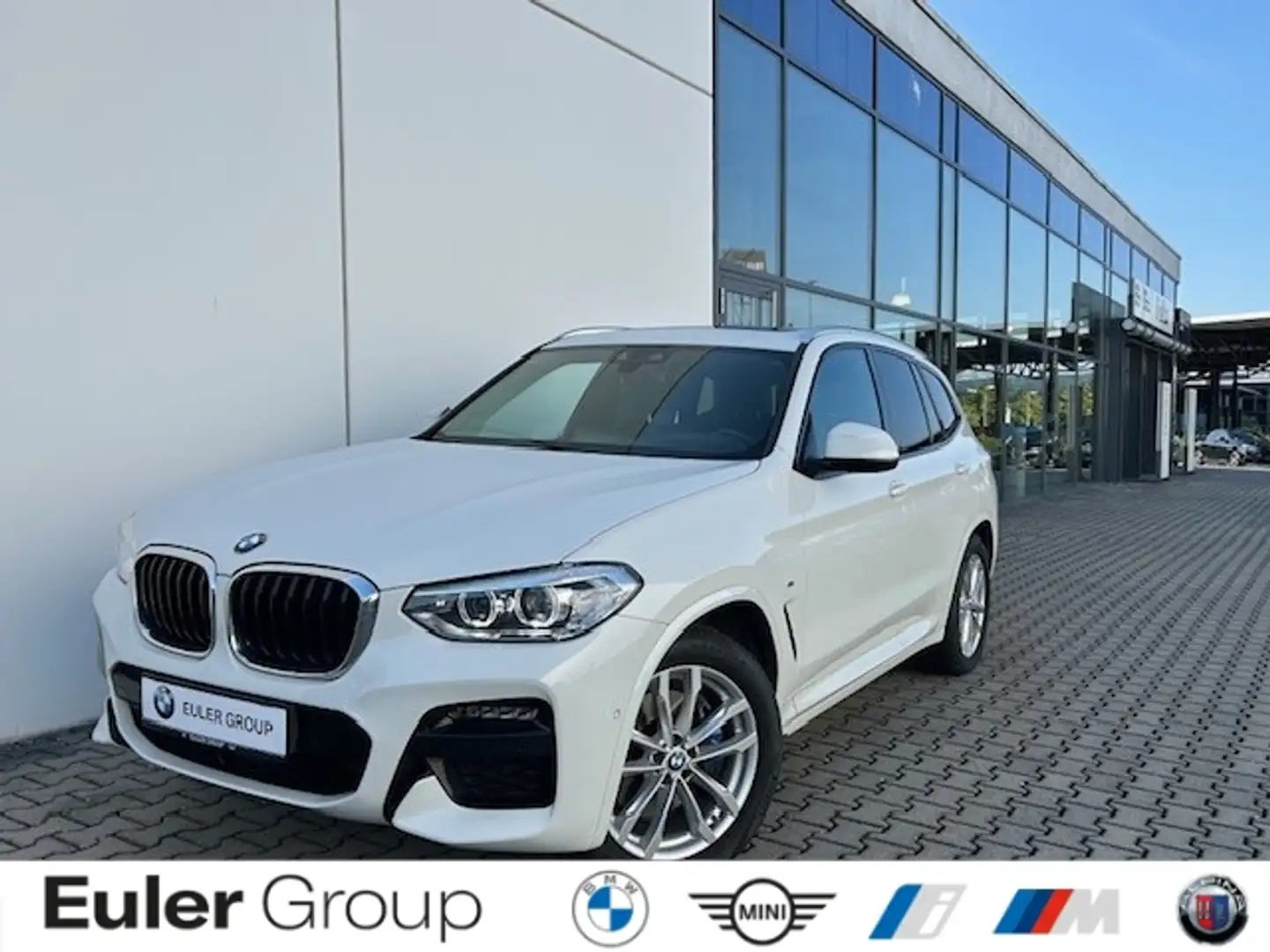 BMW X3 xDrive 30dA M-Sport AHK PANO StHZ ACC HUD Weiß - 1